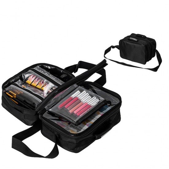 Beauty case Premium με ιμάντα και έξτρα αποθηκευτικούς χώρους - 5866118