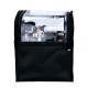Τσάντα ομορφιάς με ιμάντα ώμου με ακρυλικά διαχωριστικά Clear Black-5866164