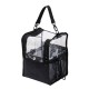 Τσάντα ομορφιάς με ιμάντα ώμου Clear Black-5866165