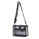 Τσάντα ομορφιάς με ιμάντα ώμου Black-5866166