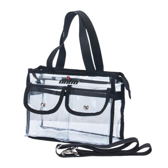 Τσάντα ομορφιάς με ιμάντα ώμου Clear-5866167