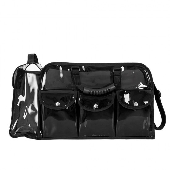 Τσάντα ομορφιάς με ιμάντα ώμου Large Black-5866169