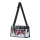 Τσάντα ομορφιάς με ιμάντα ώμου Clear Black-5866174