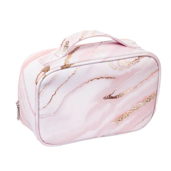 Νεσεσέρ ομορφιάς PU Leather Marble Pink-5866182