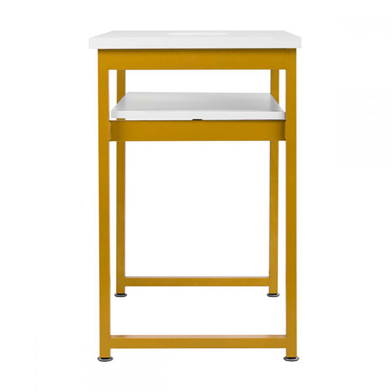 Τραπέζι μανικιούρ με απορροφητήρα momo S41 Lux 22watt White-gold - 0137797