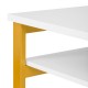 Τραπέζι μανικιούρ με απορροφητήρα momo S41 Lux 22watt White-gold - 0137797