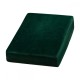 Βελούδινη κουβέρτα κάλυμμα αισθητικής 70x190cm Σκούρο Πράσινο - 0142981