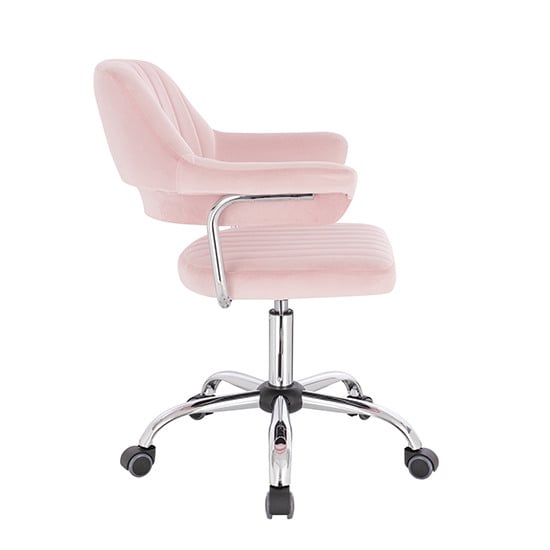 Vanity chair Velvet Light Pink Color - 5400221