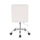 Vanity chair PU Leather White Color - 5400261