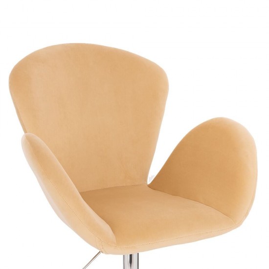 Elegant Teddy Stylish Chair Cream-5400314