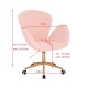 Elegant Teddy Stylish Chair Light Pink-5400315