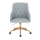 Elegant Stylish Chair Nappa Grey-5400318