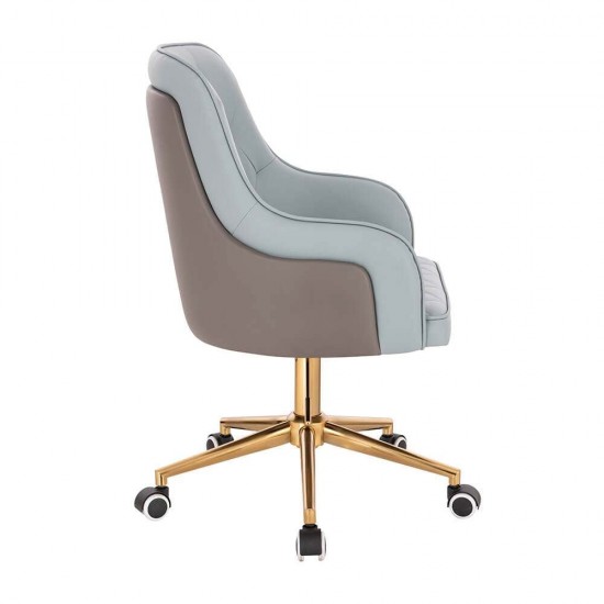 Elegant Stylish Chair Nappa Grey-5400318