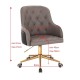 Elegant Stylish Chair Nappa Black Grey-5400319