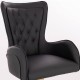 Elegant Stylish Chair Nappa Black-5400321