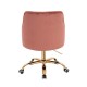 Elegant Stylish Chair Wine Red-5400325