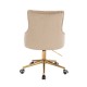 Vanity chair Velvet Light Brown-5400340