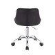Vanity chair PU Leather Black Color - 5420130