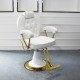Privilege barber and hair salon chair Cream Gold-6991217