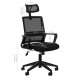 Επαγγελματική καρέκλα γραφείου QS-05 Black - 0141176