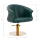 Καρέκλα Κομμωτηρίου Versal Gold Green- 0148442