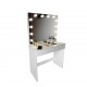 Tραπέζι make-up 80cm & Hollywood Mirror full Frame  - 6900167