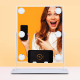 Smart Hollywood Mirror wireless charger with bluetooth speaker - 6900202