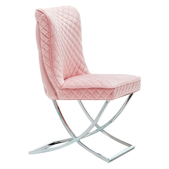 Luxury Chair Modern Style Light Pink - 6920027