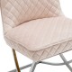 Luxury Chair Modern Style Light Exciting Cream - 6920029