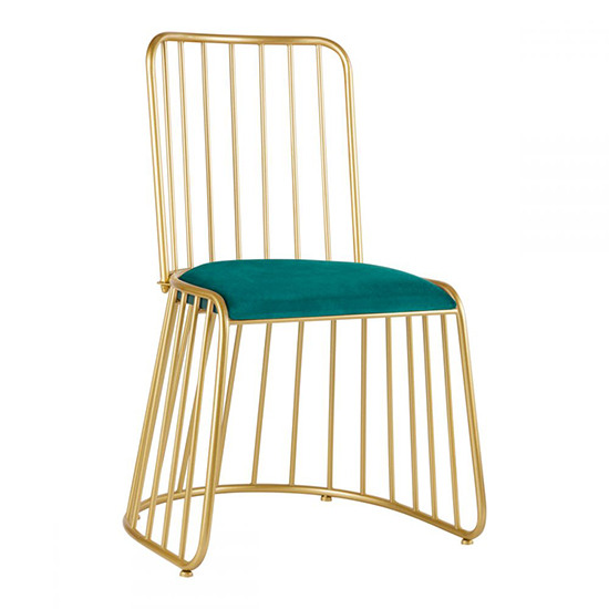 Luxury Chair Velvet MT-307 Green - 0141280