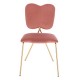 Nordic Style Luxury Beauty Chair Pink color - 5400232