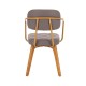 Vintage Stylish Chair Grey-5470113