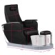 Πολυθρόνα Spa Azzurro με ηλεκτρική ρύθμιση καθίσματος και πλάτης 016 black  - 0127545