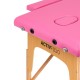 Κρεβάτι Μασάζ 2 Θέσεων ξύλινο Πτυσσόμενο Comfort Pink- 0147199