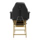 Επαγγελματική καρέκλα αισθητικής Black Gold- 0147250