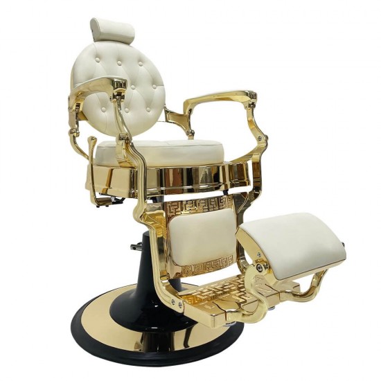 Privilege barber chair Cream Gold-6991216