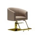Privilege Barber Chair Brown Gold-6991226