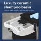 Aromatherapy shampoo bed for head and body treatment Black-8680402