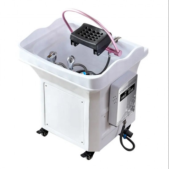 Portable Station for hair and head spa White-8680406
