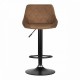 Bar stool velvet HOKER BROWN - 0143507
