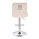 Luxury Bar stool Lion King Velvet Cream - 5450106