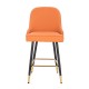 Luxury Bar stool Pu Leather Orange-5450123