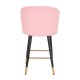 Luxury Bar stool Pu Leather Light Pink-5450127