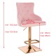 Luxury Bar stool Light Pink-5450131