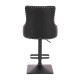 Luxury Bar stool Crystal Black-5450132