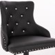 Luxury Bar stool Crystal Black-5450132