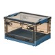 Πτυσσόμενο κουτί αποθήκευσης με πλαϊνά ανοίγματα Extra Large Blue 68*47*38cm - 6930208