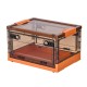 Πτυσσόμενο κουτί αποθήκευσης  με πλαϊνά ανοίγματα Extra Large Orange 68*47*38cm - 6930209