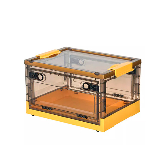 Πτυσσόμενο κουτί αποθήκευσης με πλαϊνά ανοίγματα Medium Yellow 51*36*31cm - 6930217
