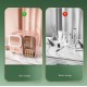 Makeup storage box με Led smart touch Καθρέφτη Green - 6930258